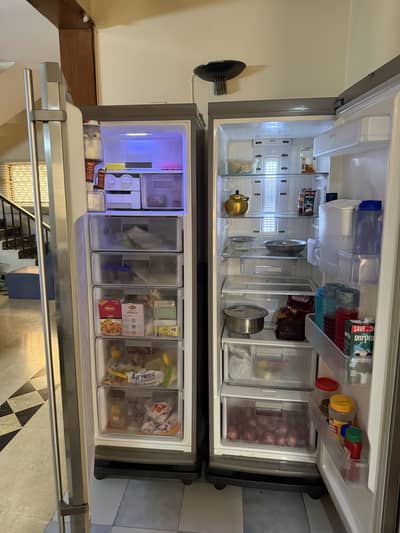 Samsung fridge and freezer