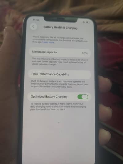 I phone 11=pro mix 96=battery health 256 gb 10by 10 con hi