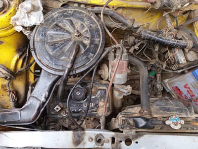 Mehran engine and gear