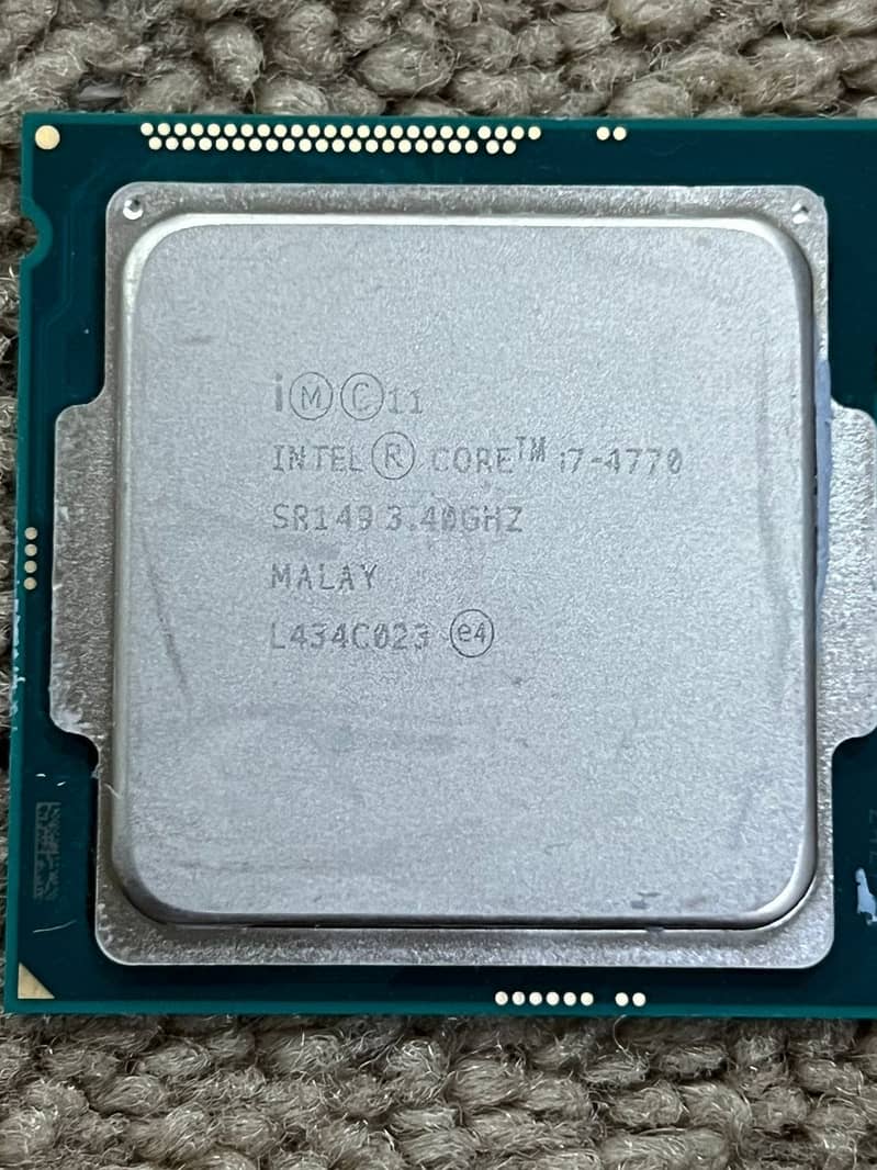 Intel Core i7 (4770 - 3.40GHz ) processor 0