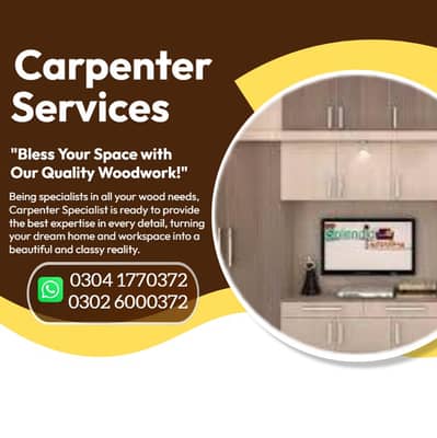 Wardrobe & Cabinet Making / Kitchen Wood Work & Cabinets Doors, Repair