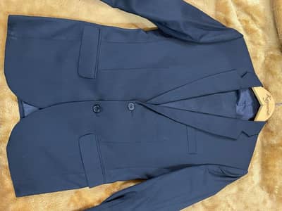 Elegant Black 2 Piece (Coat & Pant)