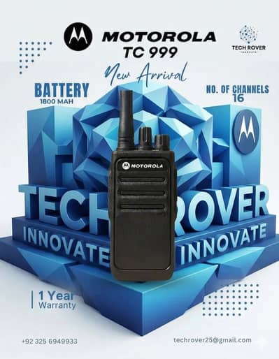 Walkie talkie ,Motorola, kenwood | Wirless Set |Motrola Tc999