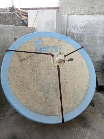 Dish with lnb and receiver