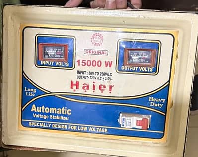 AC universal Haier 15000 Watt Stablizer