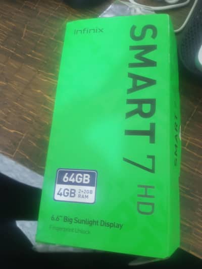 Infinix Smart 7 HD – Box Pack | All OK Condition