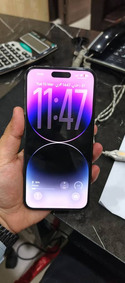 Apple iPhone 14 Pro Max 256 gb pta approved 92 bh