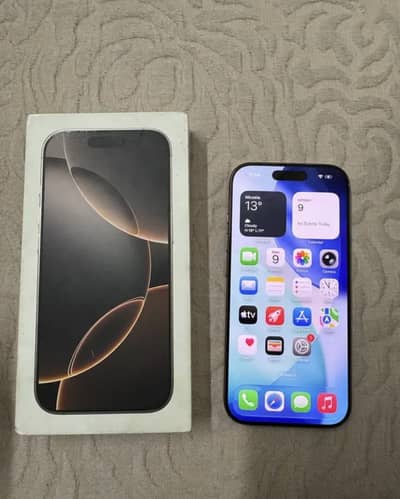iPhone 16pro desert titanium 128gb