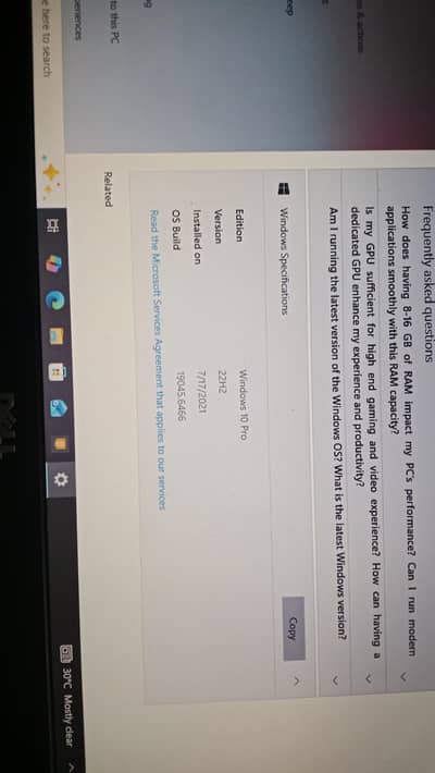 Dell laptop 4th generation