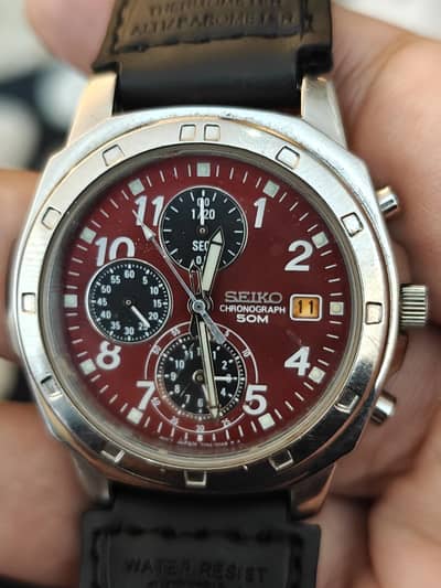 Seiko original chronograph  watch