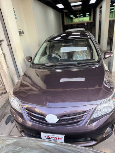 Toyota Corolla Gli 2012 model