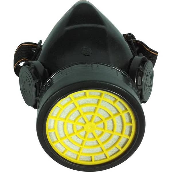 Chemical Industrial Workplace Safety Respirator (Single Filter)- Black 1 piece