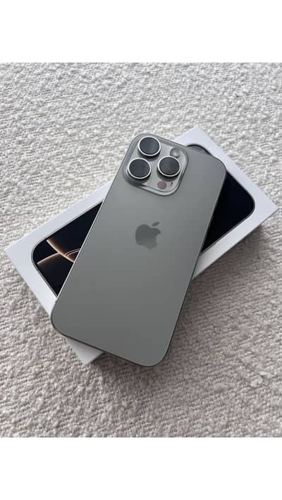 Apple iPhone 16 Pro Max JV (Natural Titanium) (Mint Condition)