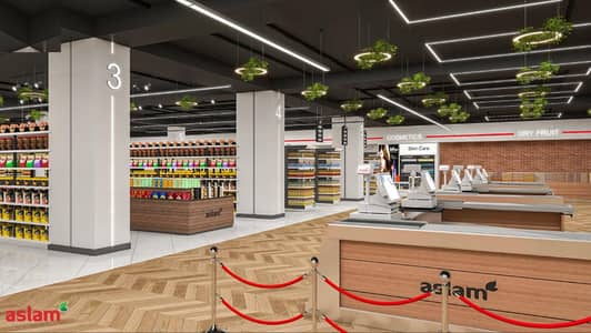 100 Sqft Shop Ground Floor Aslam Super Mart Eastern Block Bahria Orchard Phase-1