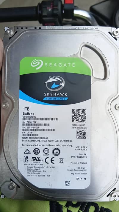 1Tb sky halk original seagate