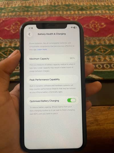 iPhone 11 jv 64gb no open no repair 10/10 0scratch black colour 90%BH