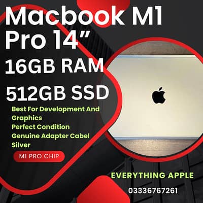 Apple Macbook M1 Pro 14 inch Best for Development and Graphics