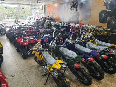 fresh stock  Atv quad 4 wheels delivery all Pakistan