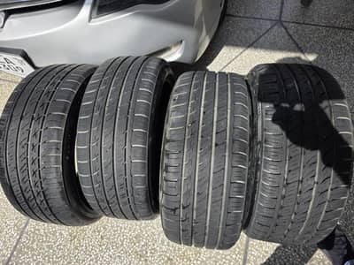 low profile 215/45R17 RAPID  zero puncture tyres