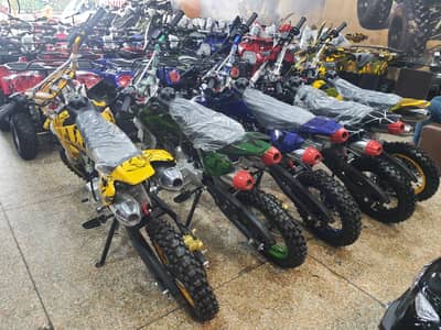 50cc Brand new dert bike atv delivery all Pakistan