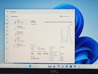 Dell latitude 5400 core i5 8th 8/256gb