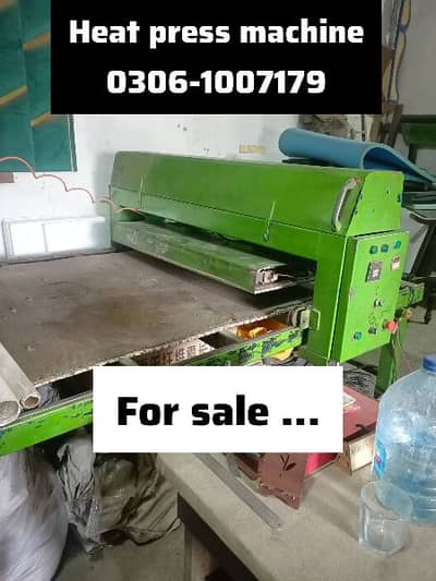 Heat press machine