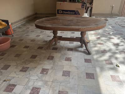 Sheesham Wood Dining Table