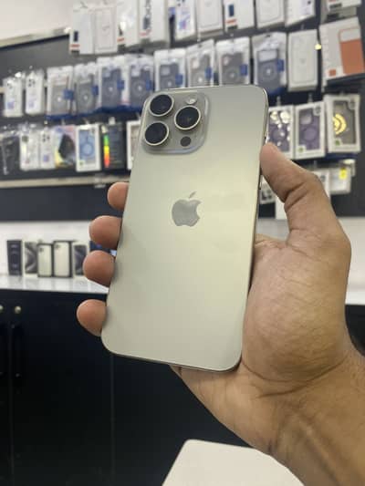 Iphone 15 Pro Max 256 Gb Non PTA Factory Unlock With Sim Time