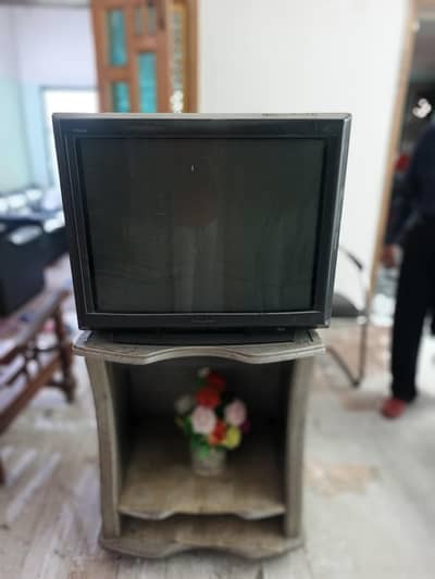 Sony tv with trawley