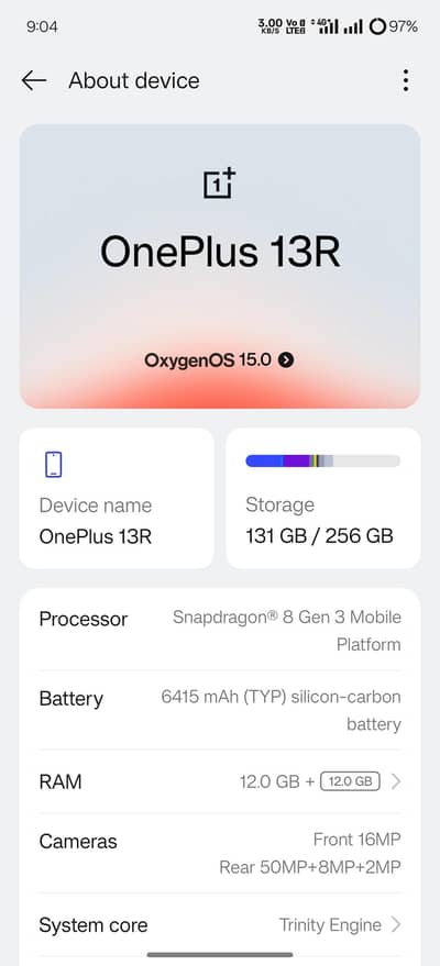 ONE Plus ACE 5 13r pta official approved 10 by 10 only set