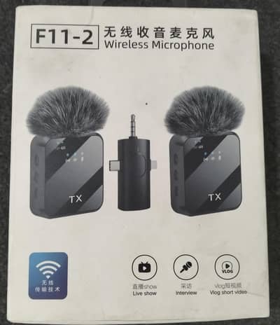 F11-2 wireless Microphone Bluetooth mic best quality
