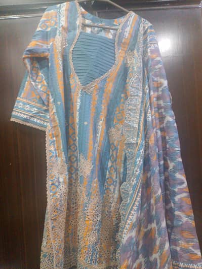 ladies brand stitched suit for sale
