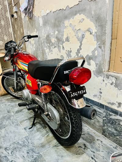 2021 black Honda CG 125 brand New home use Bike like 0 meter