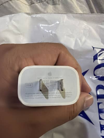 Original 20Watt Adapter For IPhone 16, 15 , 14, Pro Max Series