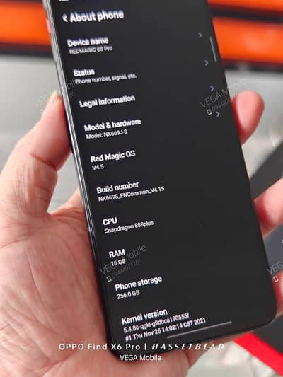 red magic 6s pro 16/256 GB storage PTA 0345/52/67/595 my contact