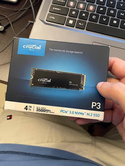 Crucial P3 4TB PCIe NVMe Gen 3 SSD