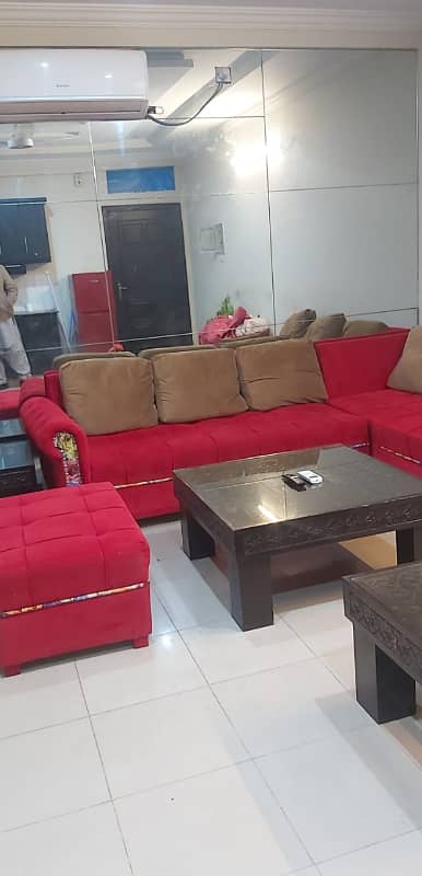 1 bedroom fully furnished apartment available in bahria town phase 1 to 6