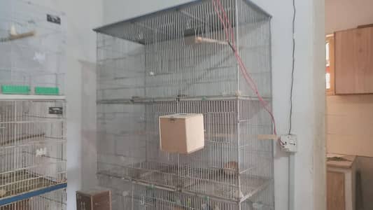 12 door cage for birds