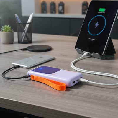 30000mAh 100W Super Fast Charging Power Bank –Original Lithium Battery