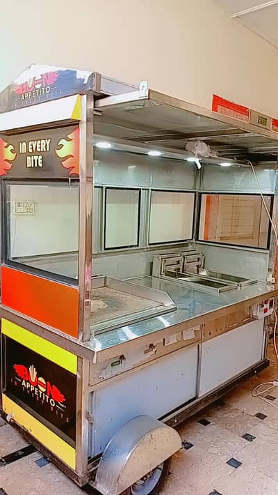 Towable food cart 6ft for sale