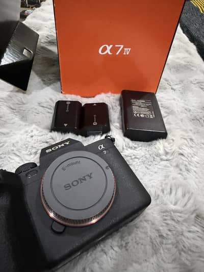 Sony a7 iv / a7 mark 4 / a7 4 body Just box open new camera