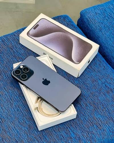 iPhone 15Promax JV with Complete Box and Accessories