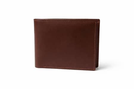 Cow leather wallet