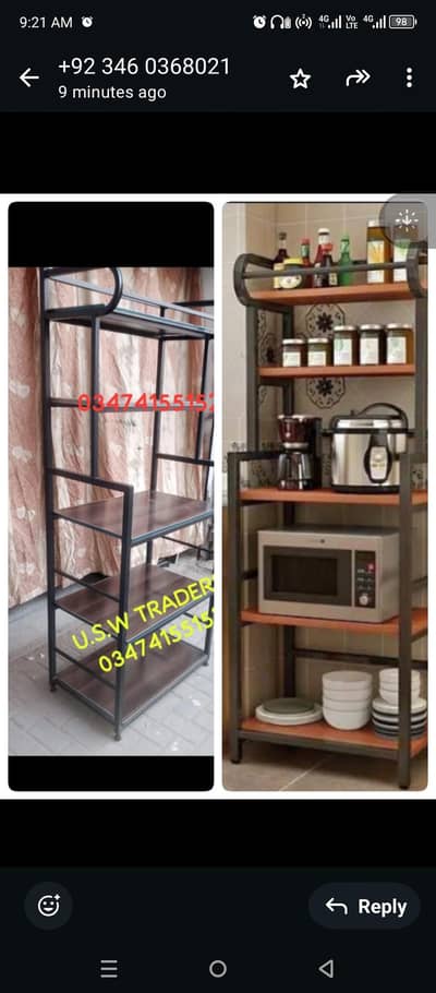 kitchen rack oven stand, kitchen stand