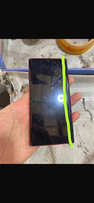 Sunmsung note 10  5G  only penal sale 1 line ha sid par