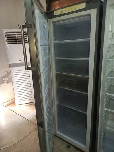 Fridge and freezer
