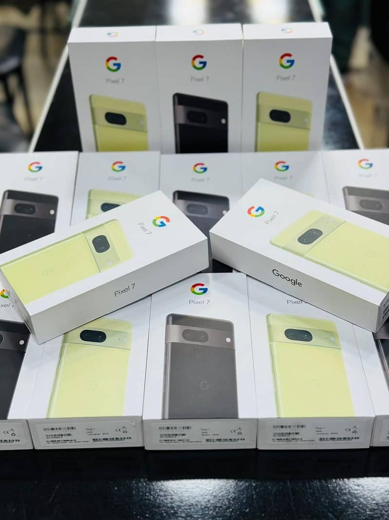 Google Pixel 6 Pro / 6A / 7 / 7A / 7 Pro / 8 / 8 Pro PTA Approved Box ...