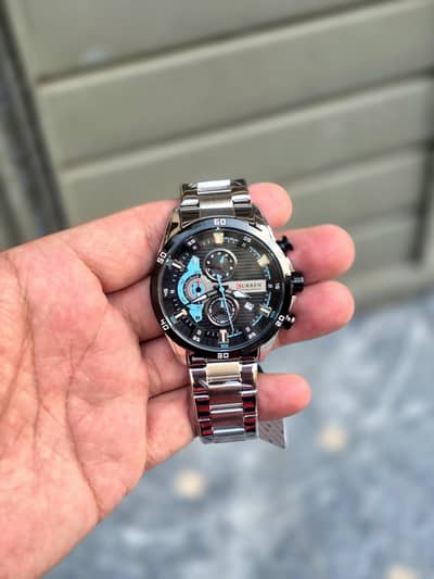 Curren Brand stainless steel creative design Watch