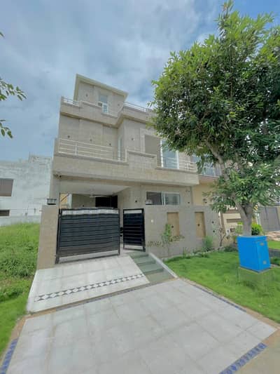5 Marla Brand New Luxury House On 50 Ft Road Is For Sale In A Block 9 Town DHA Lahore
