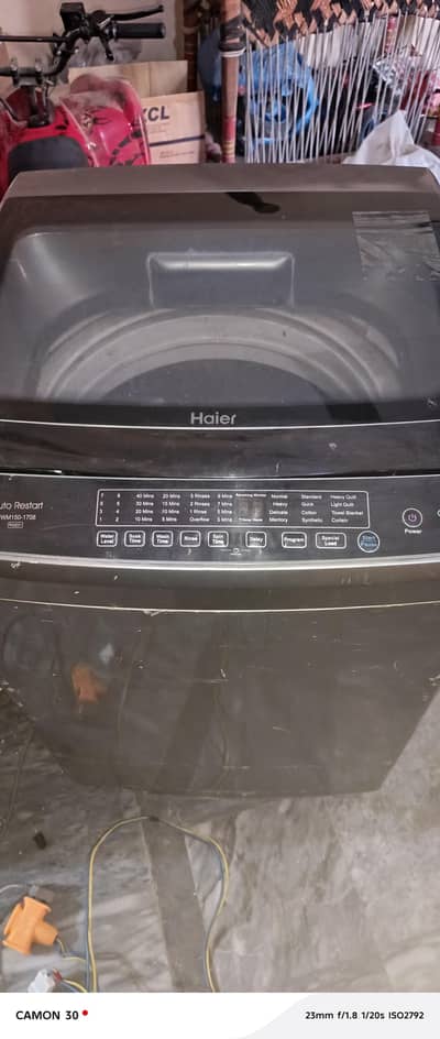 haier full automatic 15kg